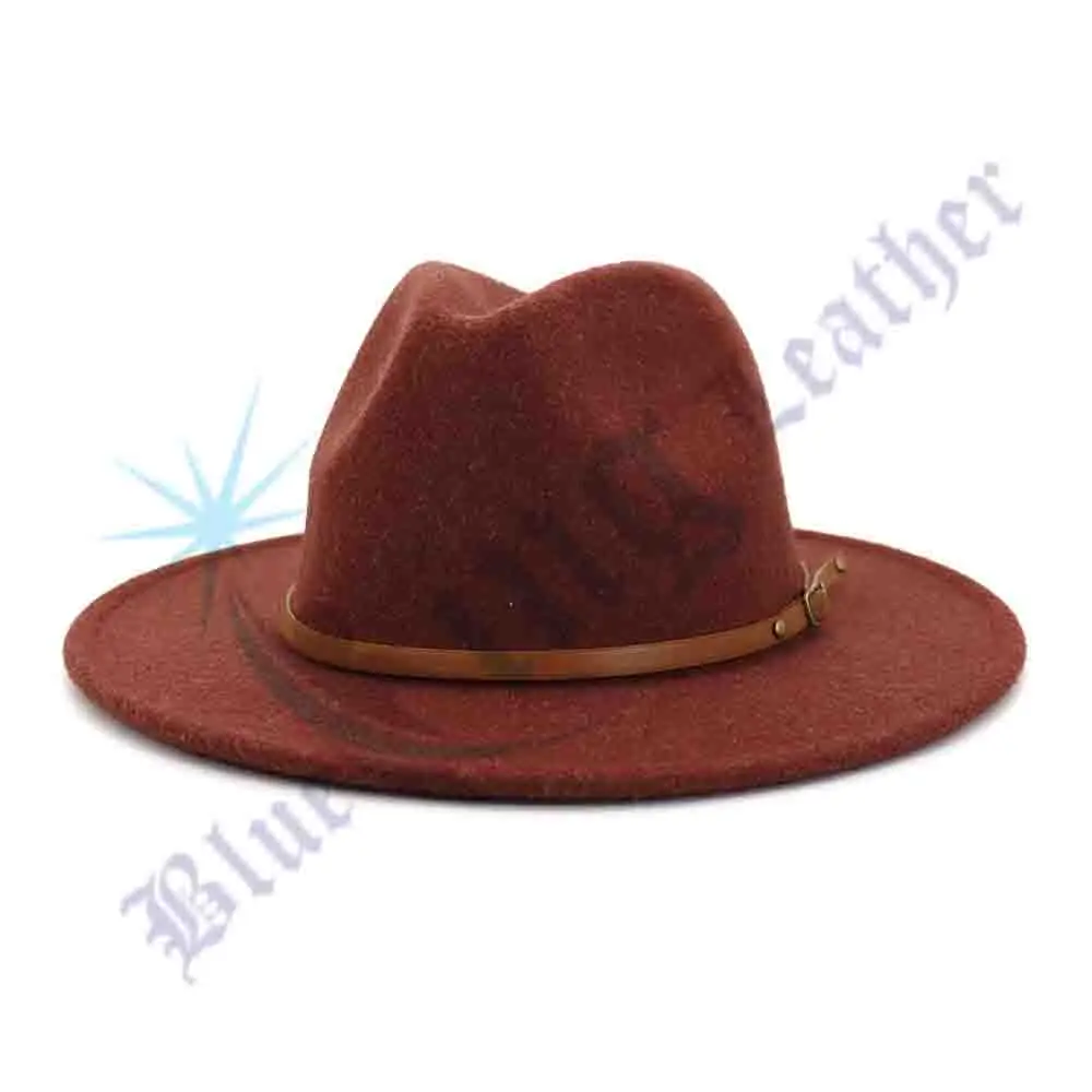 Cowboy hats in leather