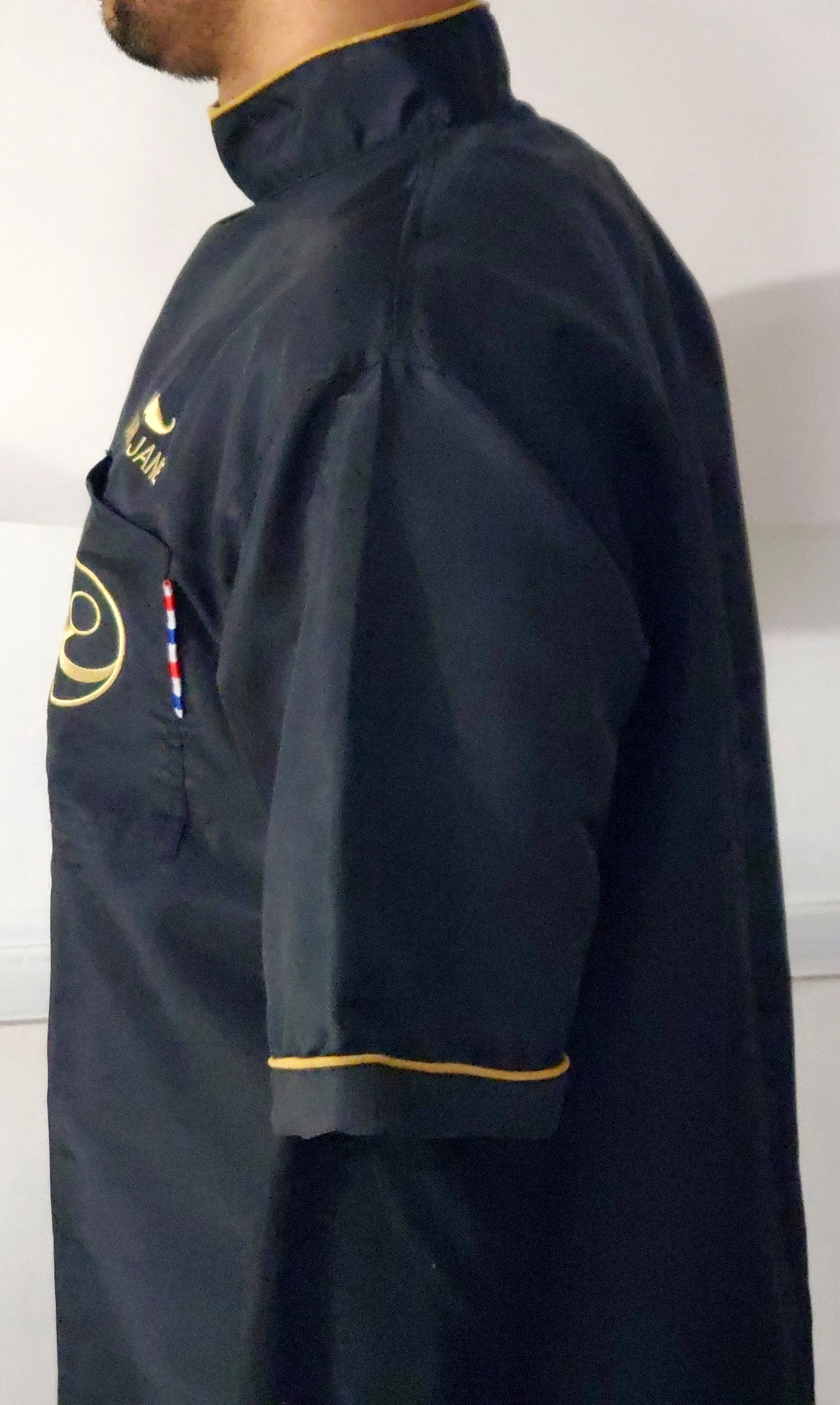 
Custom Logo Barber Strong Jacket Hair Salon Barber Jacket 2021 Customized 