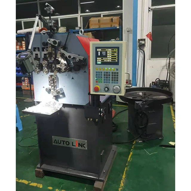 3 AXIS CNC SPRING COILING MACHINES FOR MAKING SPRINGS IN CUTTING PLIER SC-325