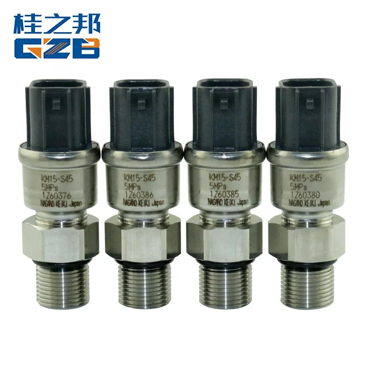 Mini Japan excavator parts KM10-1C4 (0-5Mpa) flow excavator pressure sensor
