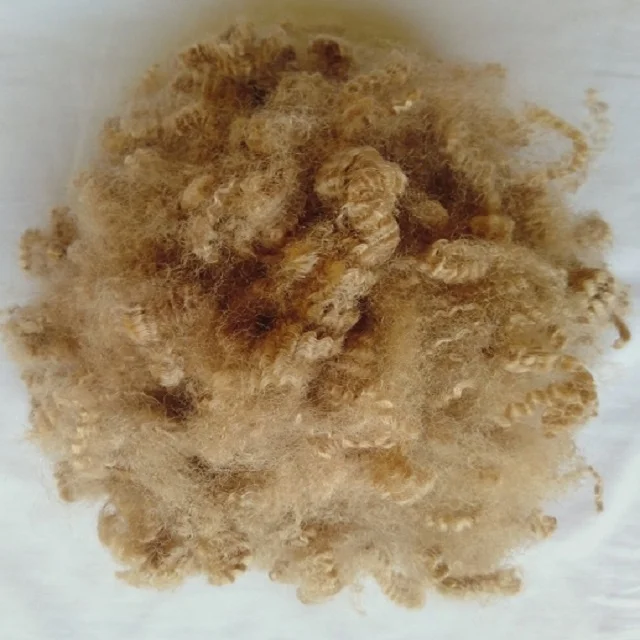15D HS Brown Polyester Staple Fiber A Grade Vikohasan Manufacturer and synthetic fiber and GRS recycled polyester fibre