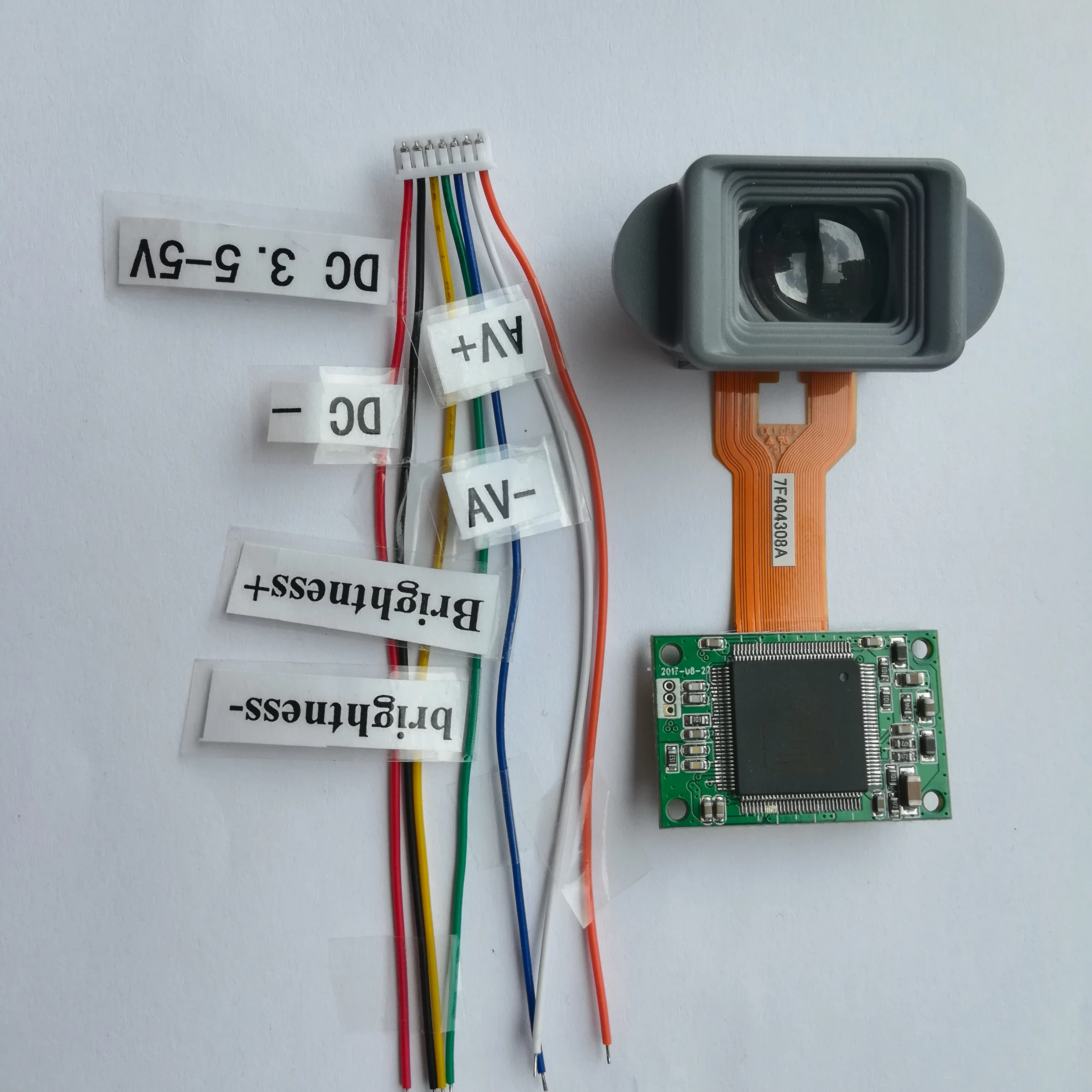 0,2 дюймовый 640x480 LCD микро-дисплей видоискатель