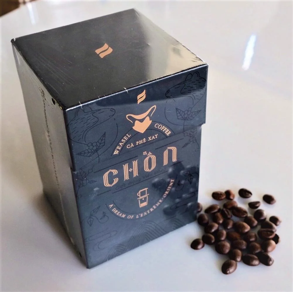 The best coffee in the world - Weasel coffee bean Kopi Luwak Premium 70g/ glass jar- gift for coffee connoisseurs