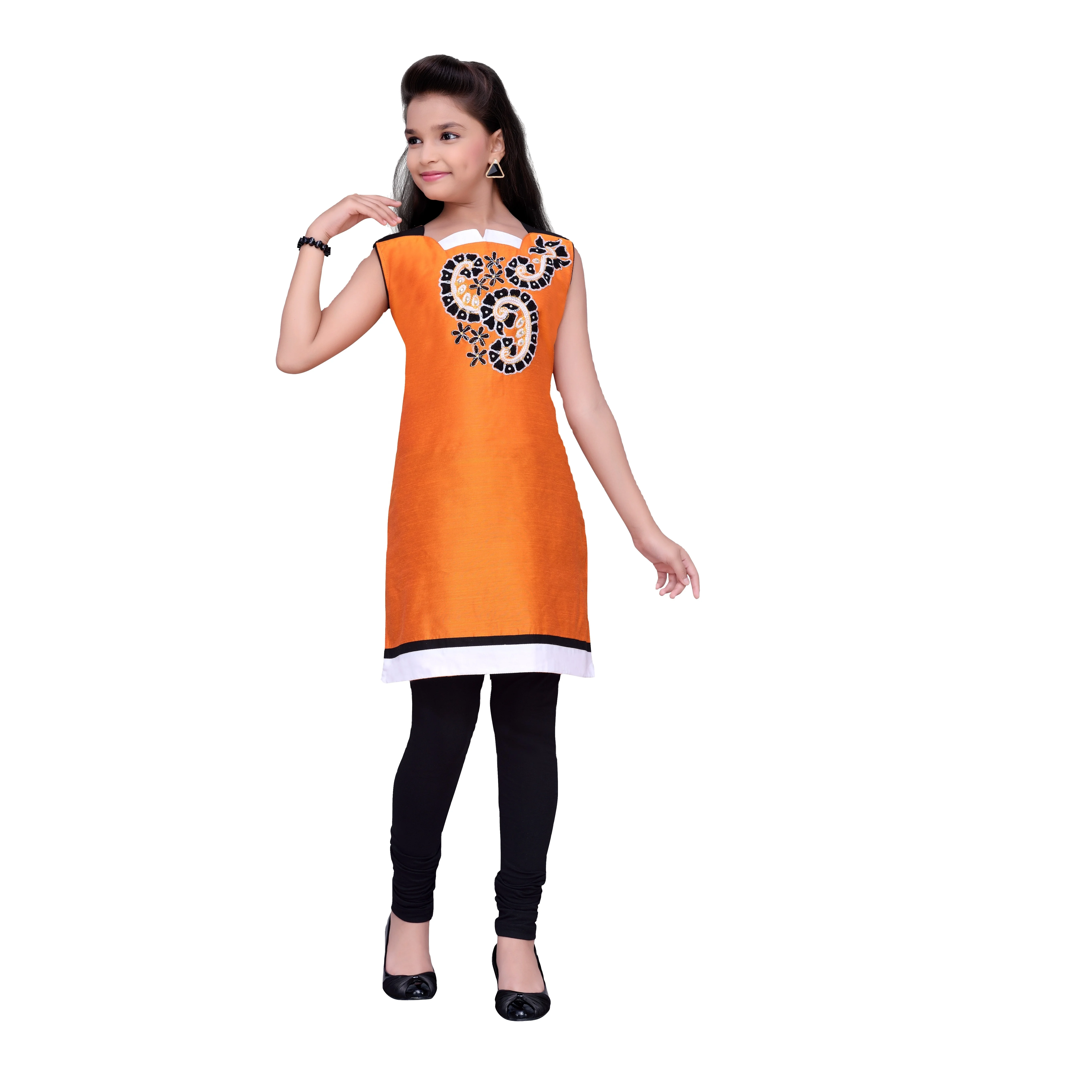 New Pattern kurtis design for Girls wear with collar