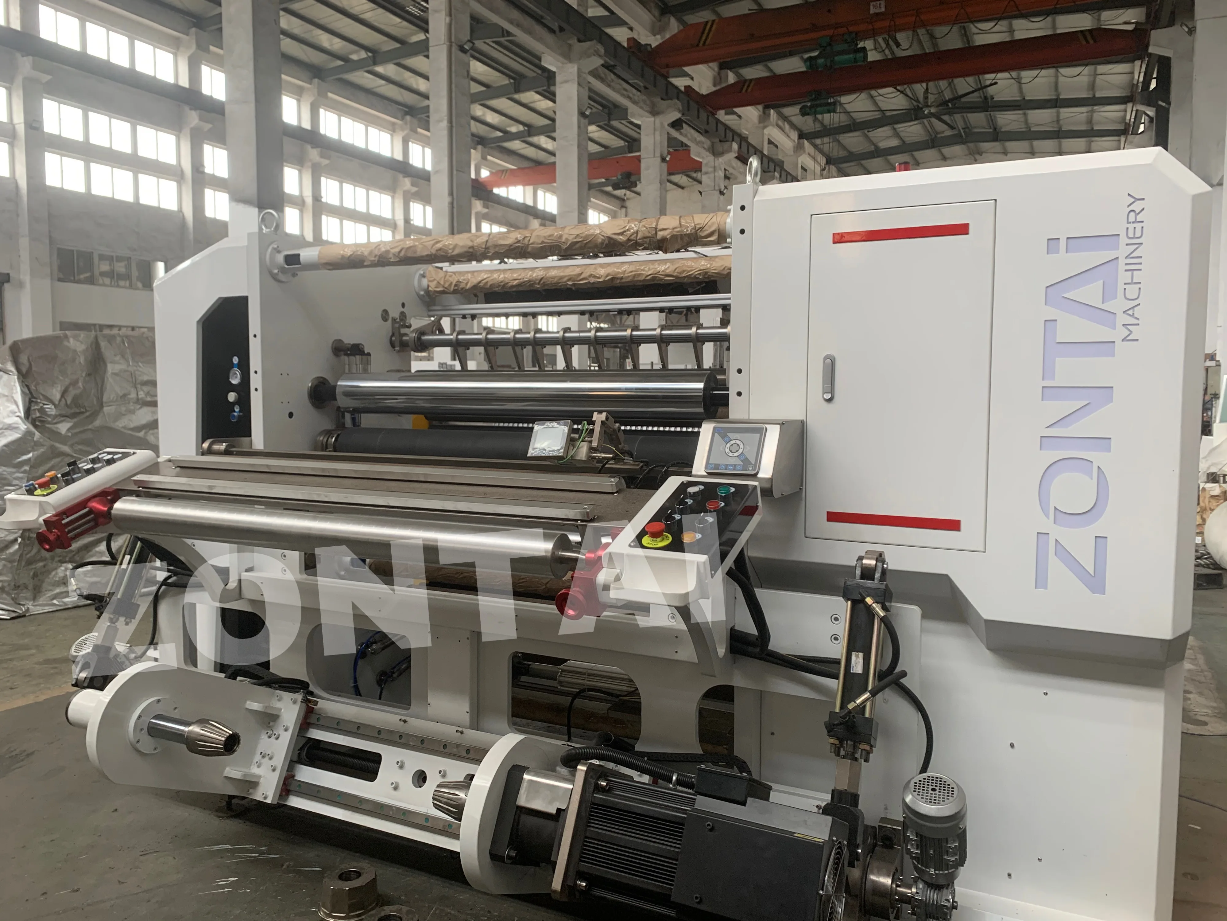 ZONTAI Plastic Film High Speed Slitting Rewinding Machine (ZTM-C) Slitting Rewinder 1600mm