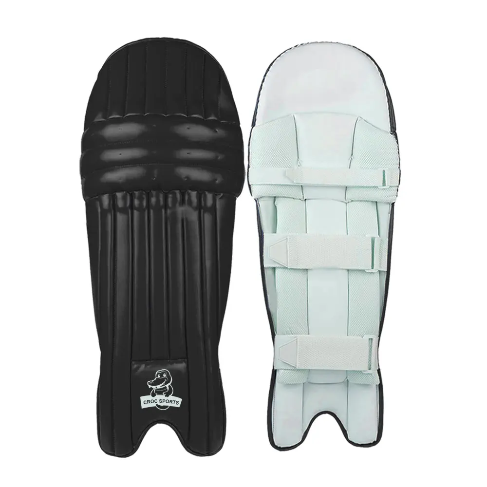 Sport Wear Training Cricket Pads Leather Made Customized Cricket Batting Pads