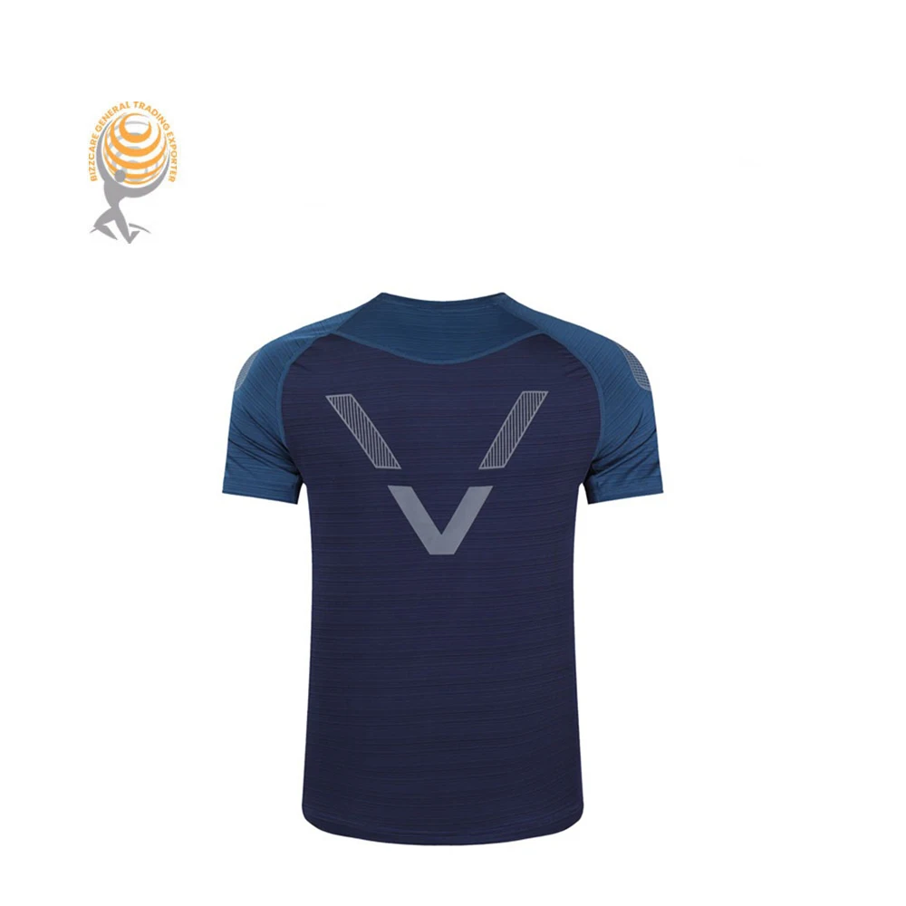 
t-shirts cotton blend deep V neck custom printing polyester t shirts blank Hot sale products 