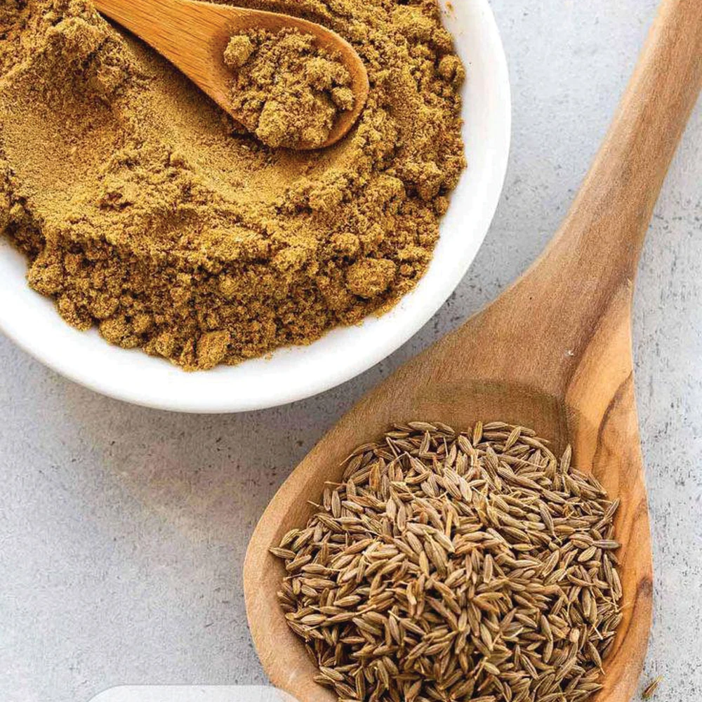 Halal Certified Wholesale Price Single Herbs Flavoring Brown Cumin  20-25 KG 12 Months Shell Life Cumin Powder Origin From India