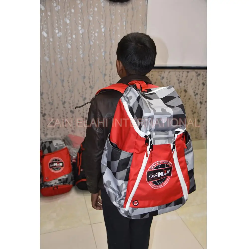 Customized waterproof sport back bag pack gym basketball backpacks 2024 new style Sublimation team UNISEX Sports Bag pack