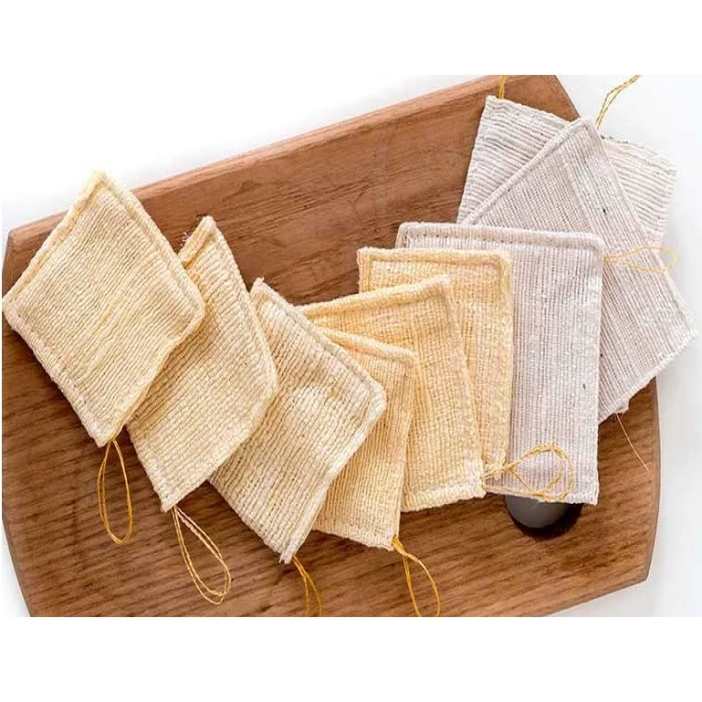 
Eco-friendly White 100% Mulberry Silk Makeup Remover Pads Which Is Washable And Reusable 