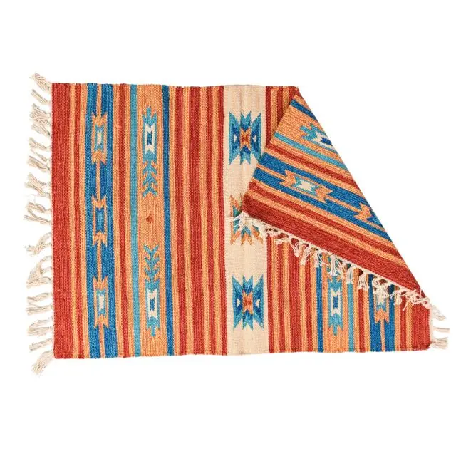 Indian 2X3 feet handmade vintage multicolored rag rug floor mat carpet yoga mats rugs for home decor meditation mat cotton rugs