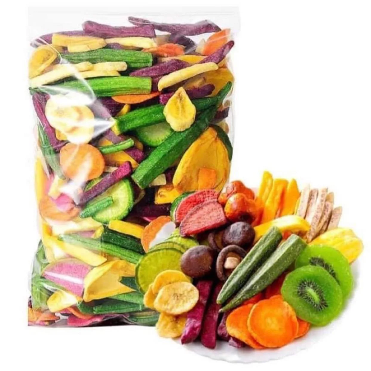 
Crispy Fruits And Vegetables Very Delicious Made From Thailand 