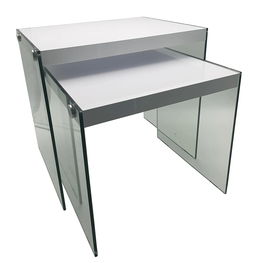 Горячая Распродажа, дешевый индивидуальный набор из 2 журнальных столиков, журнальных столиков, подставных боковых столов