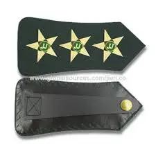 New Best Quality Epaulettes for Uniform Accessories for Men Customized Logo Printing Customised Eco-friendly Adults Carton
