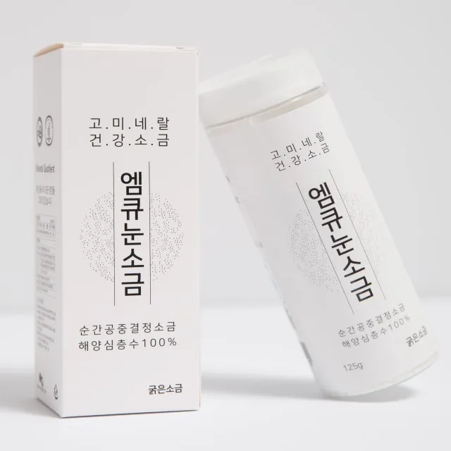 Лучшая Корейская глубоководная соль без микропластика Снежная MQ (грубая соль) Сделано в Корее