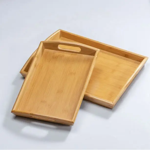 wholesale special bamboo wood tray 100% natural material best sale