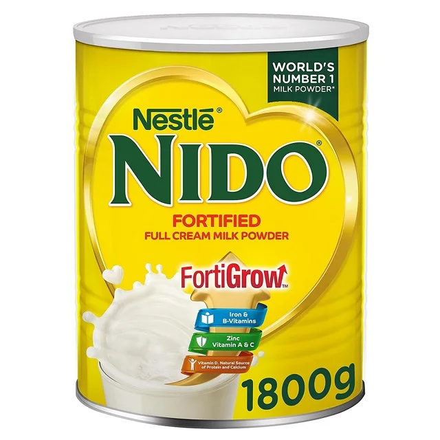 Nido Instant Full Cream Milk Powder Tin 400g /Nestle Nido 900G/Nido Milk Powder 1800g 2500g