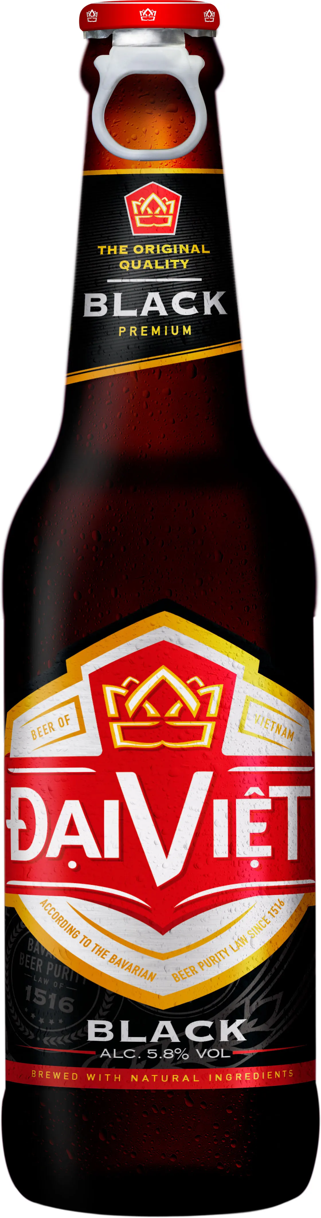 High quality Dai Viet Black Beer original taste of German beer