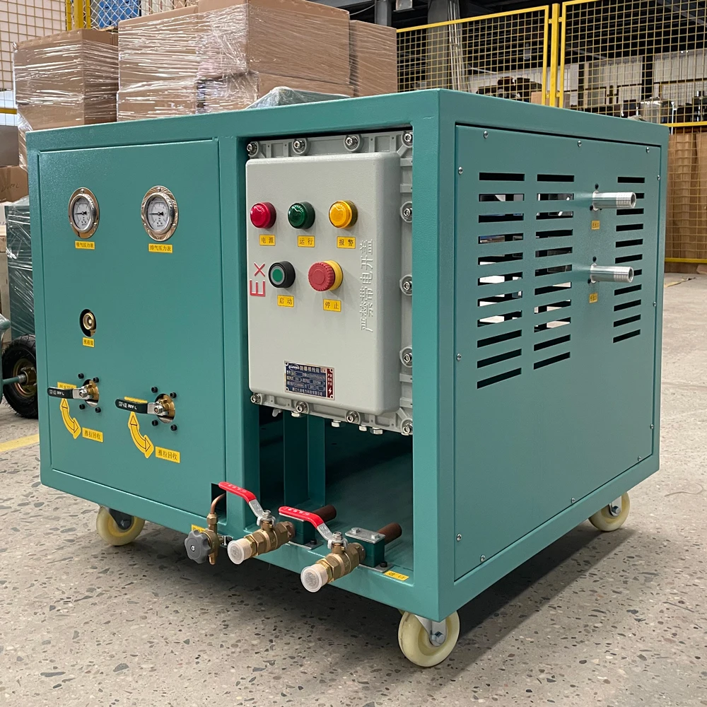 R123 Low Pressure Refrigerant Recovery And Recharge Machine