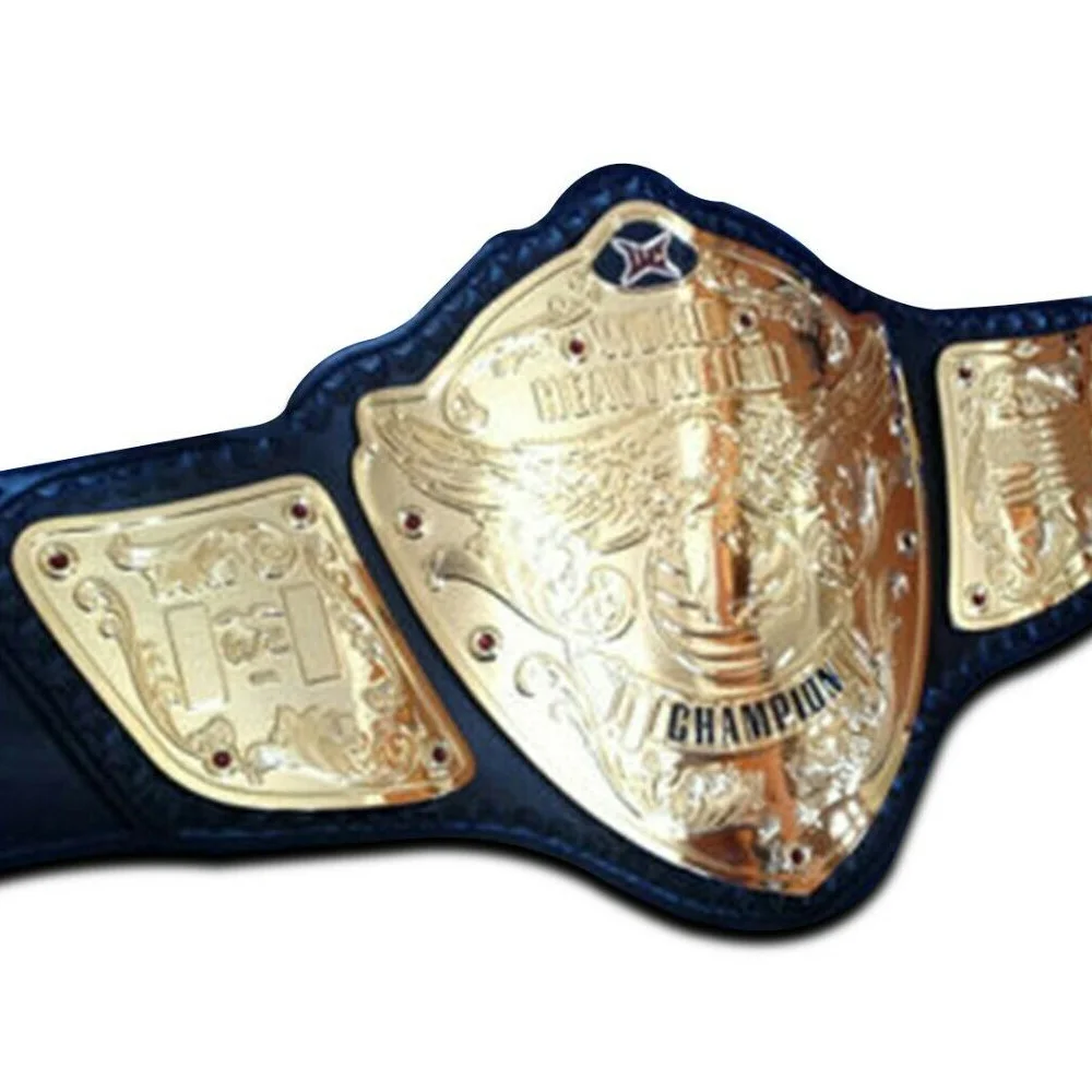 UWC World Heavyweight Wrestling Championship Belt 4mm plates