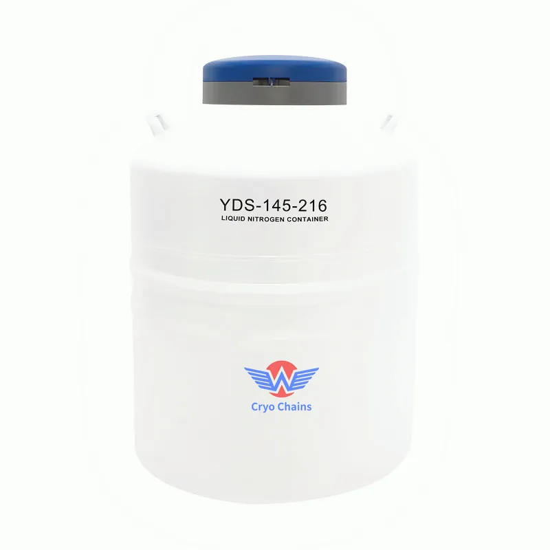 Лучшие продажи YDS-95-216 95L дюар жидкого азота Крупный рогатый скот Semen контейнер воздушным транспортом
