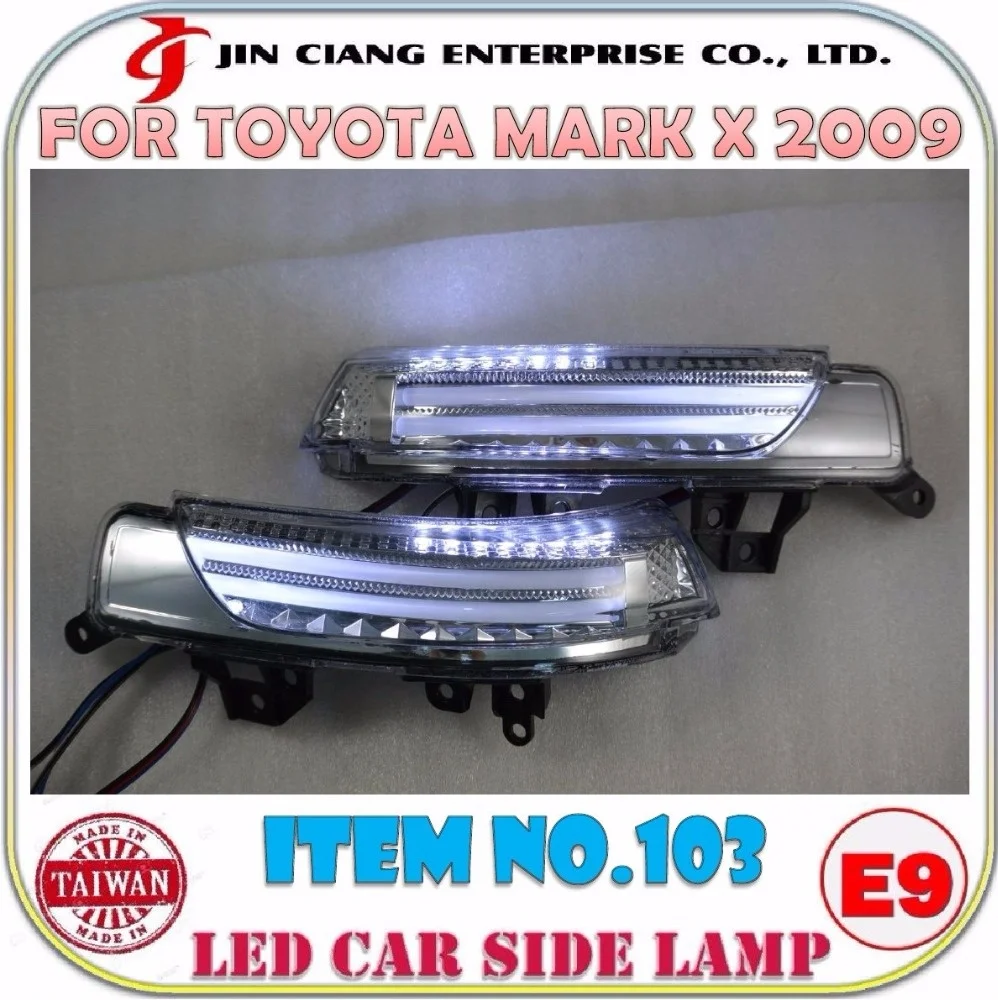 Car Accessories FOR JAPAN TOYOTA WISH ZGE20 LIGHT Guide LED CAR SIDE LAMP