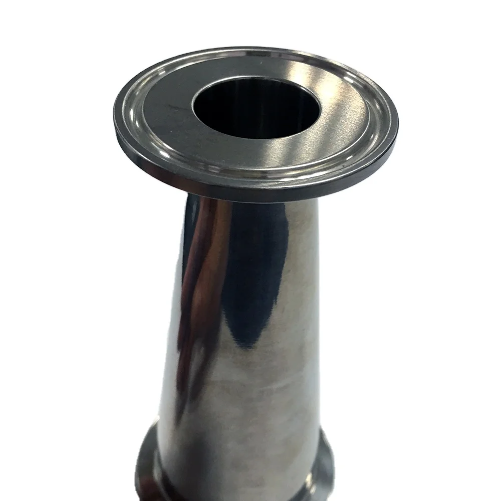 DIN clamp concentric / eccentric sanitary reducer