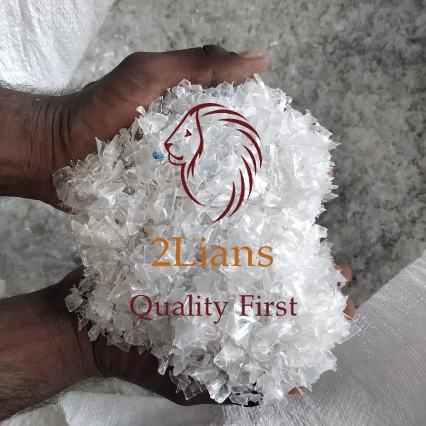 PET Bottle Flake Natural Color Plastic Scrap