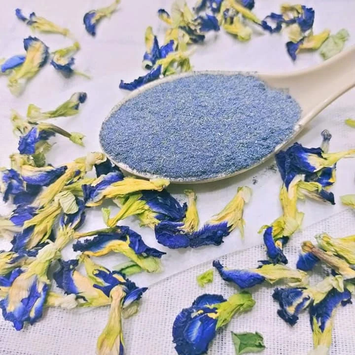 
Blue Butterfly Pea Flower Powder For 100% Natural Food Coloring Butterfly bean flower Food Dyeing Blue Matcha 0084 947 900 124  (10000000233330)