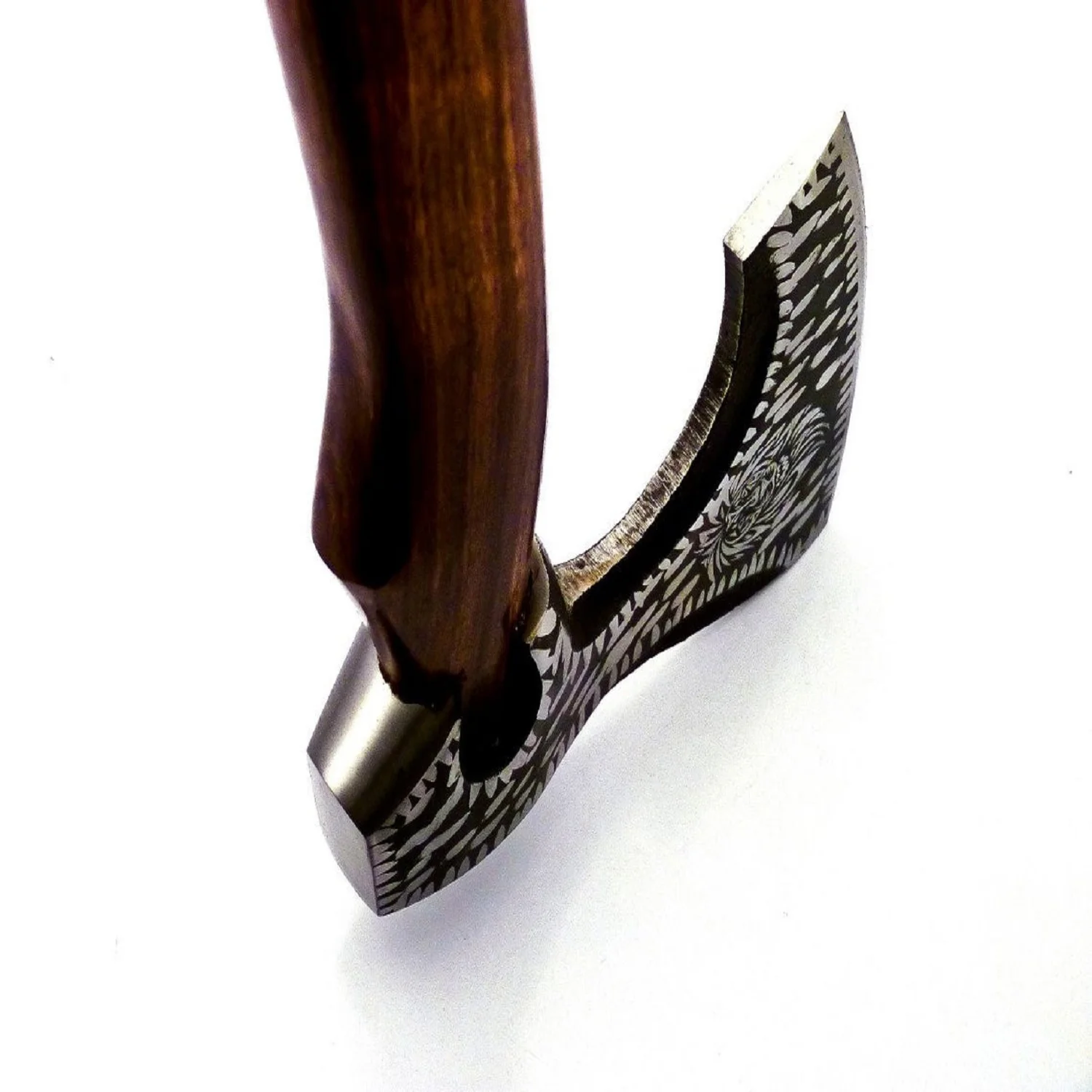 Топор Ручной работы из углеродистой стали в стиле викингов, топор для кемпинга, высококачественный Тактический топор, топор с кожаным чехлом AX-26