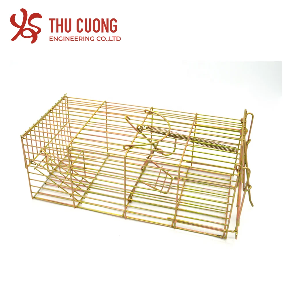 Humane Rat Cage no kill  Stainless Steen Mesh Mouse Trap Residential & Commercial  Pest Control High Sensitive non-toxic