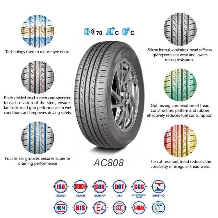  ANCHEE brand PCR 165/65R13 175/70R13 185/60R14 195/65R15 оптовая продажа шин от производителя
