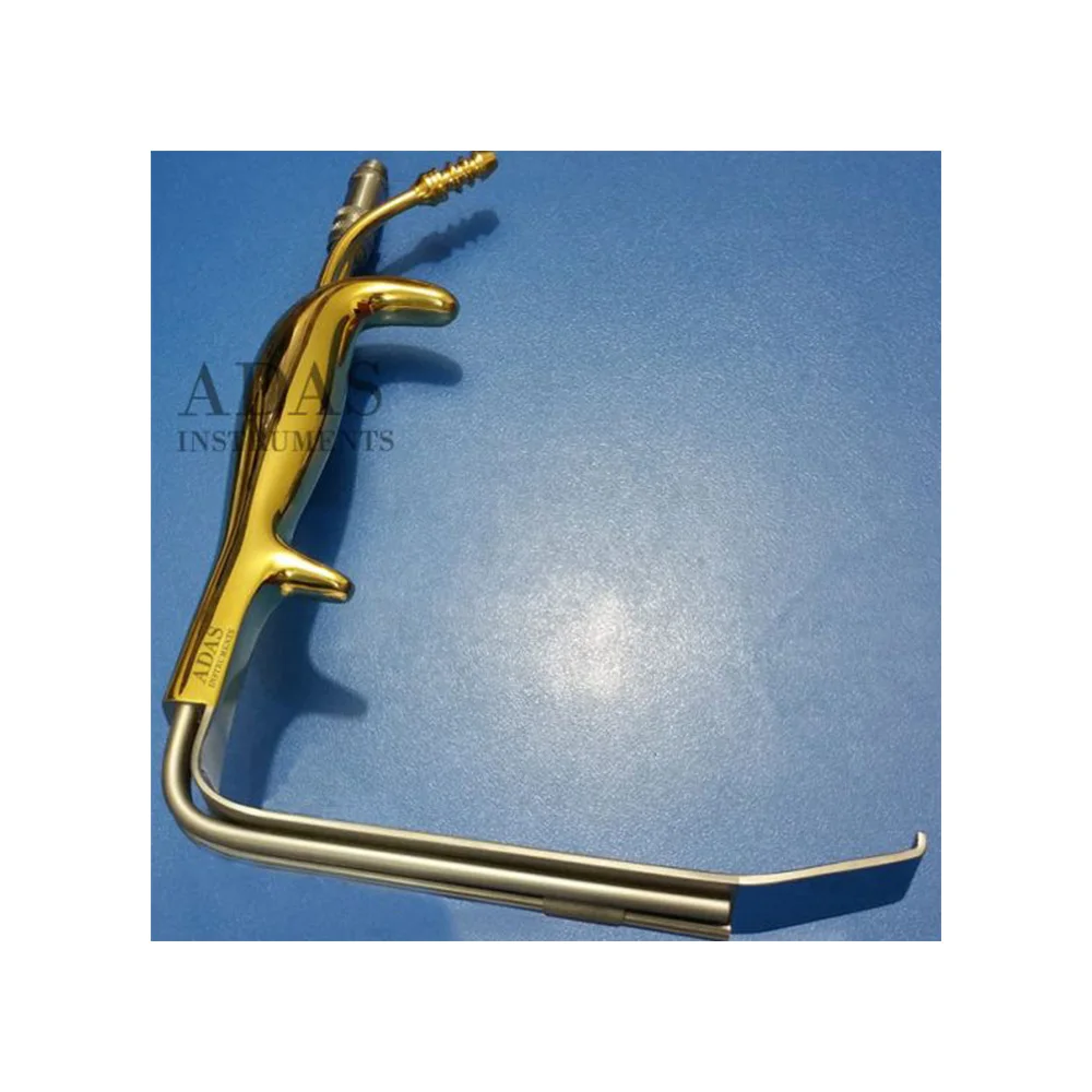 German Stainless Steel  TEBBETS fiber otpic retractor Breast Augmentation Retractor With serrated Tip  cheap price
