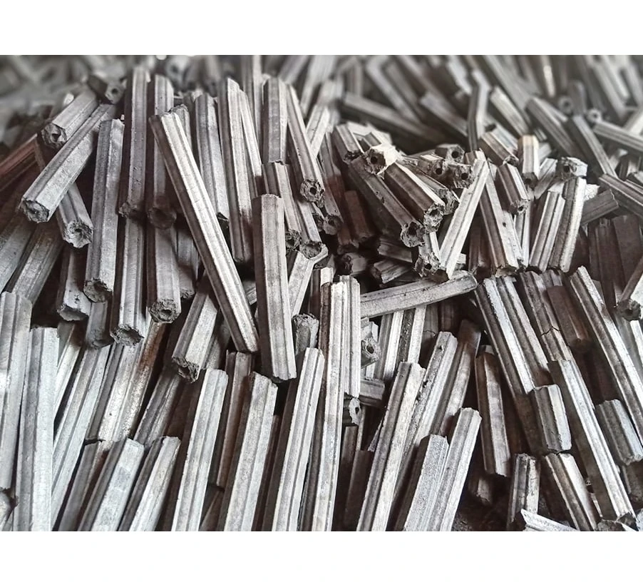 
Заводская цена, бездымные шестигранные древесные опилки, древесный уголь для барбекю 