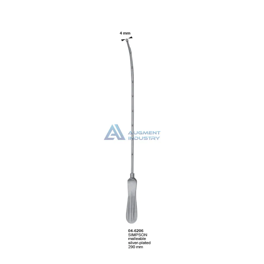 SIMPSON malleable Uterine Probes 290MM Stainless Steel Surgical Instruments SIMPSON uterine sound