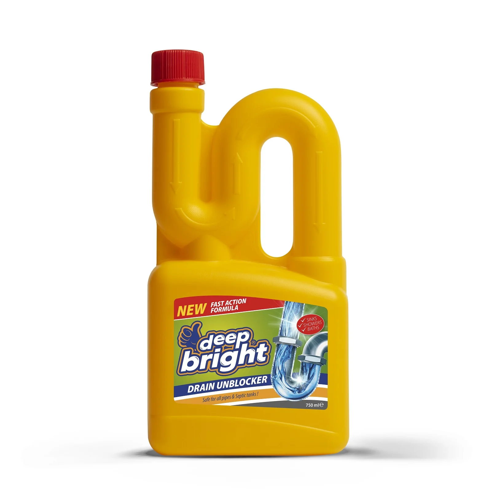 
Deep Bright Fast Action Drain Opener 750 ml Turkey OEM ODM 