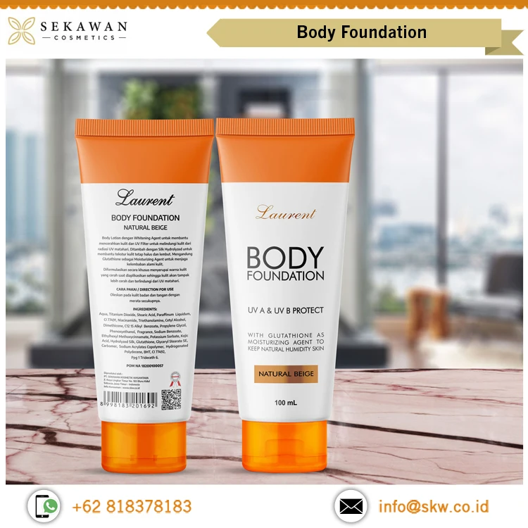 Superb Range Hot Selling Pure Ingredients Laurent Body Foundation 100 mL Natural