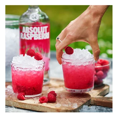 Ends Comfortably Fruity Ccidic 1L 40% Alcohol Sweden Raspberri Vodka Juice Cranberry 12btls/carton