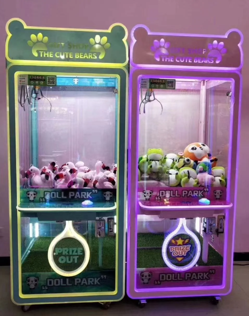 Игровая комната игровой автомат с монетами захватом плюшевых игрушек торговый