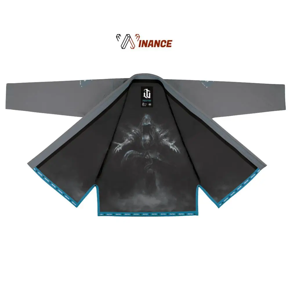 brazilian jiu jitsu gi cotton pearl weave fabric sublimated rashguard kimono bjj jiu jitsu judo kimono