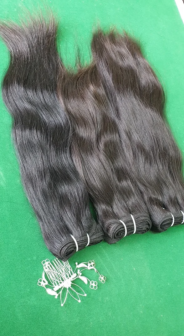Direct Indian hair supplier Raw Unprocessed Virgin Indian Hair