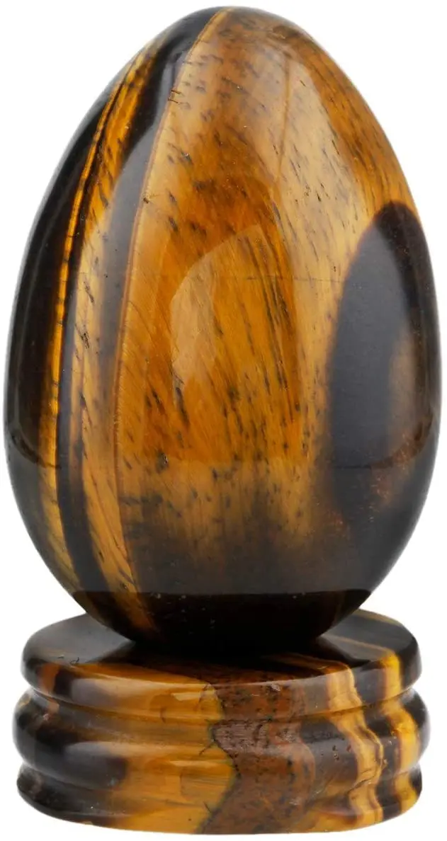 Gemstone Tiger eye Eggs For healing Crystals High Quality natural Crystal eggs Tiger eye For room Decoration From Alfazal agate