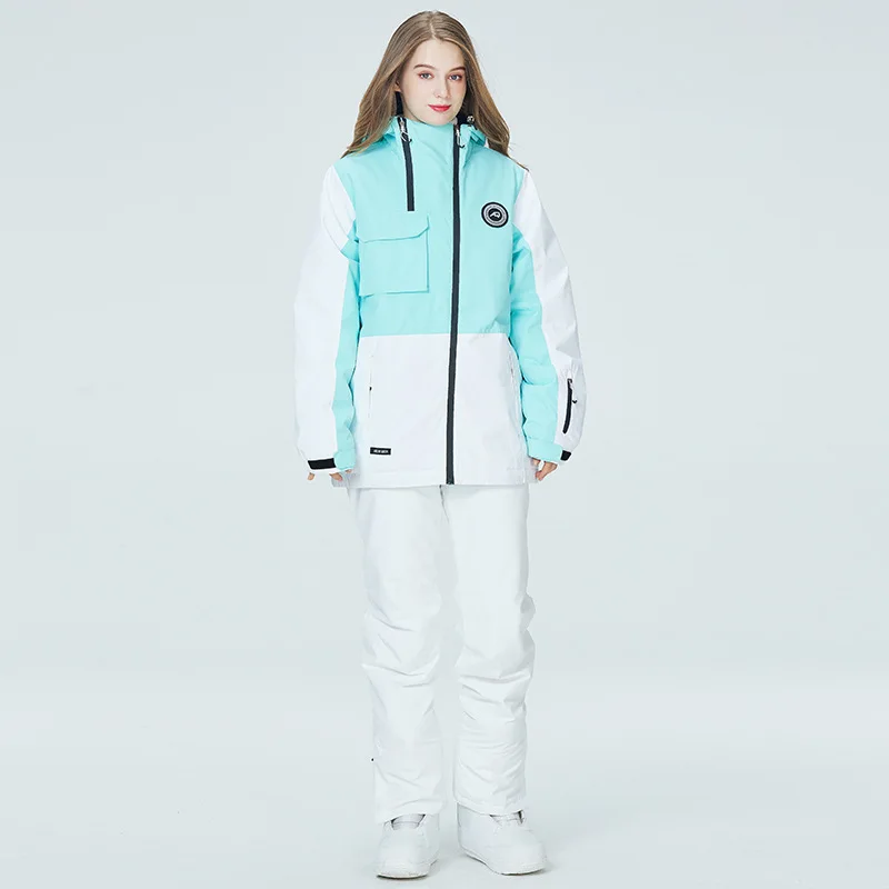 Topgear fashion custom women sexy snowboard waterproof windproof clothing ski snow wear girl jacket