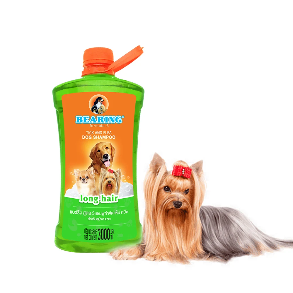 No.1 Selling Dog Shampoo Bearing Tick and Flea High Quality Dog Shampoo 3000 ml. Suitable for All Breeds from Thailand