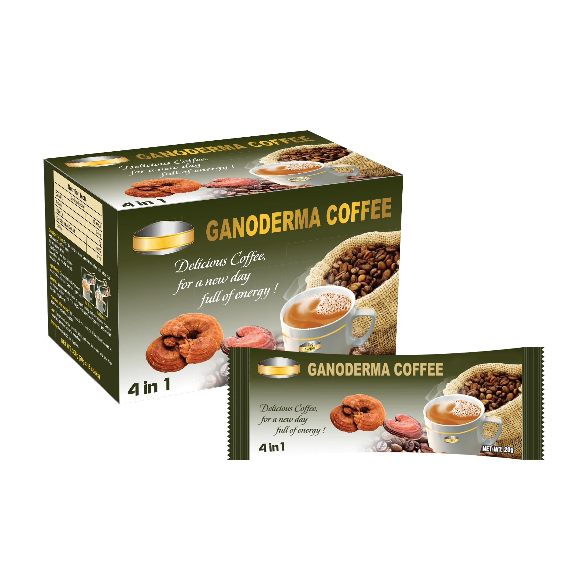 Top selling Ganoderma Coffee 4 in 1 from Vietnam Contact us for wholesale prices