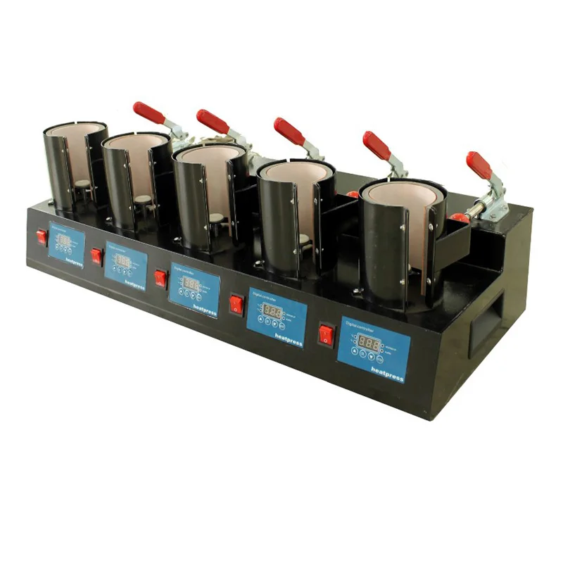 
5IN1 11oz Sublimation Mug Heat Transfer Machine 