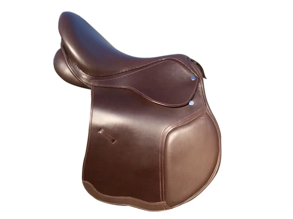 High Quality Horse Racing Saddle Dressage English Saddle original Leather Horse Jumping Saddle