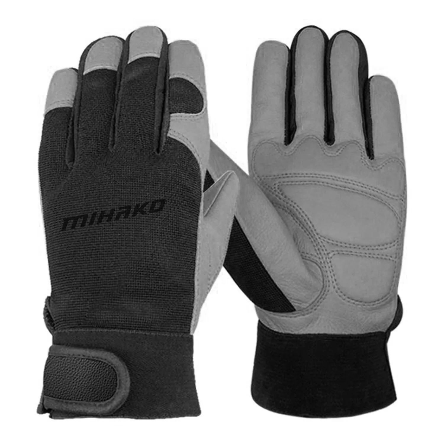 Ударопрочные резиновые защитные перчатки оптовая продажа противорезные механические рабочие для строительства ударопрочные