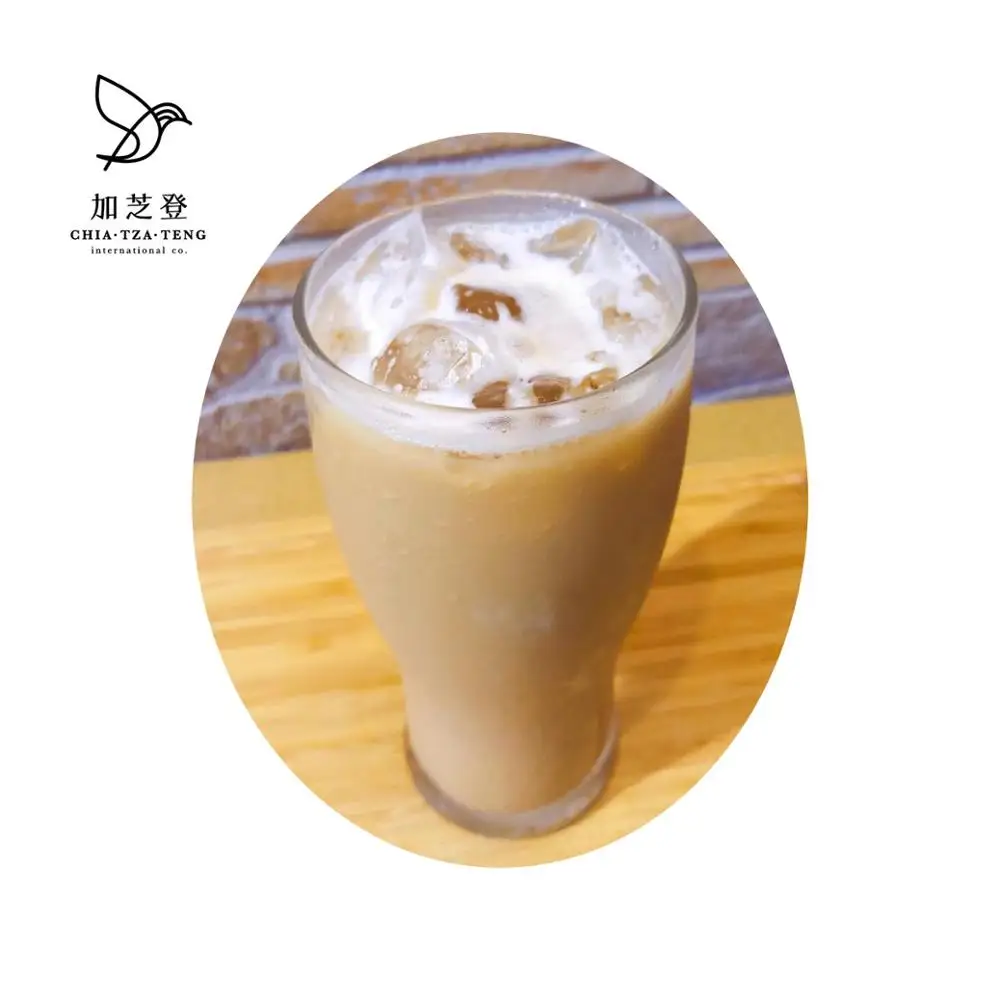 Новый продукт крем-брюле со вкусом молочного чая в порошке