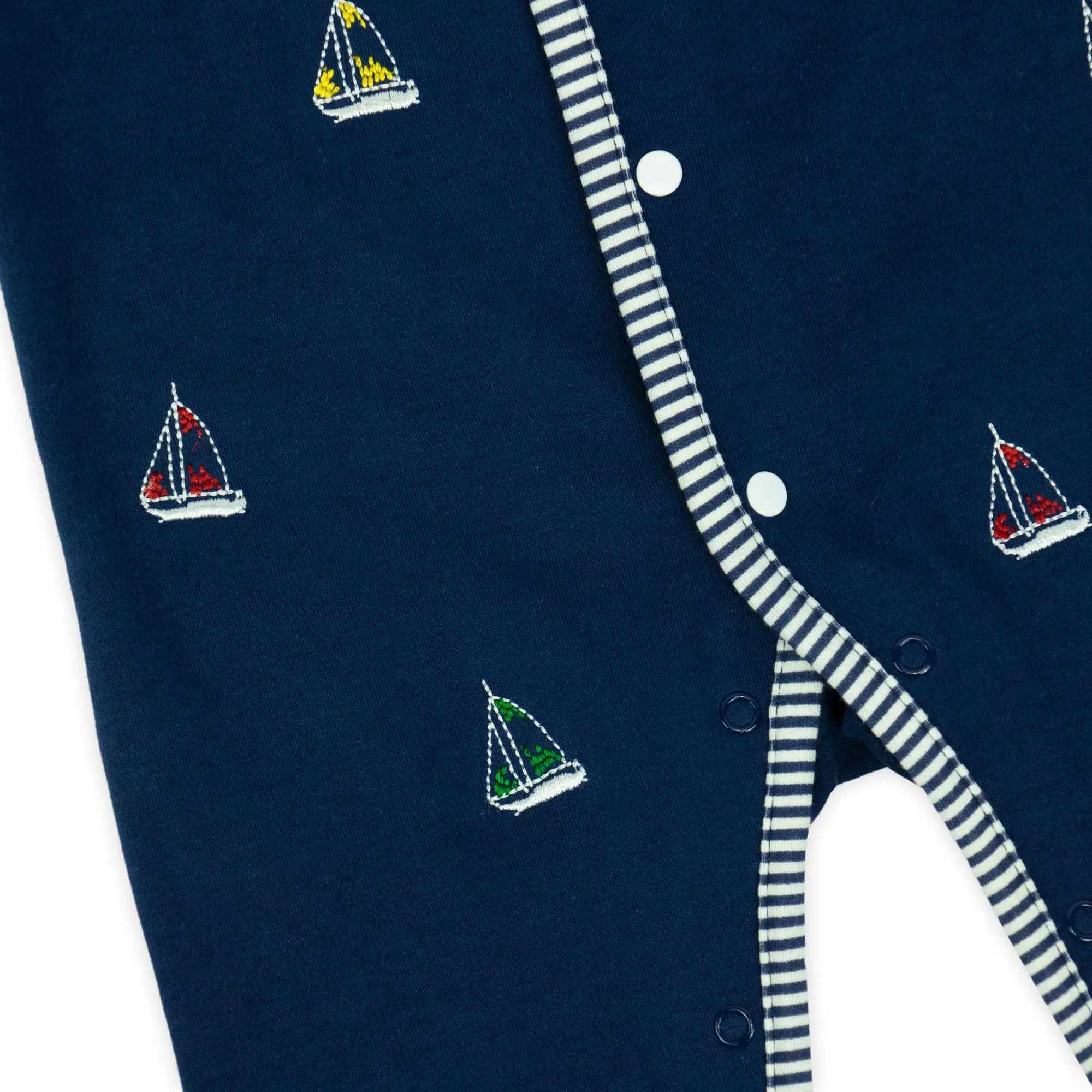 
JOYUAN GARMENT MANUFACTURER BR19081014 baby romper - COTTON NAVY BLUE DARK SAILOR kids 2 PIECES jumpsuit with BEANIE 